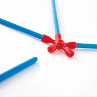 Конструктор Hape Flexistix Ейфелева вежа 62 деталі бамбуковий (E5563)