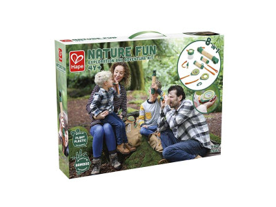 Набір натураліста Hape Nature Fun Дослідження та пригоди 8 в 1 (E5581) Набір натураліста Hape Nature Fun Дослідження та пригоди 8 в 1 (E5581)