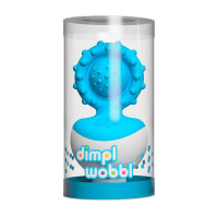 Прорізувач-неваляшка Fat Brain Toys dimpl wobl блакитний (F2174ML)