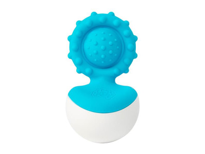 Прорізувач-неваляшка Fat Brain Toys dimpl wobl блакитний (F2174ML)