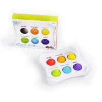 Іграшка-антистрес Fat Brain Toys Dimpl Duo Брайль Колір Форма Назва (FA208-1) Іграшка-антистрес Fat Brain Toys Dimpl Duo Брайль Колір Форма Назва (FA208-1)