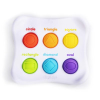 Іграшка-антистрес Fat Brain Toys Dimpl Duo Брайль Колір Форма Назва (FA208-1) Іграшка-антистрес Fat Brain Toys Dimpl Duo Брайль Колір Форма Назва (FA208-1)