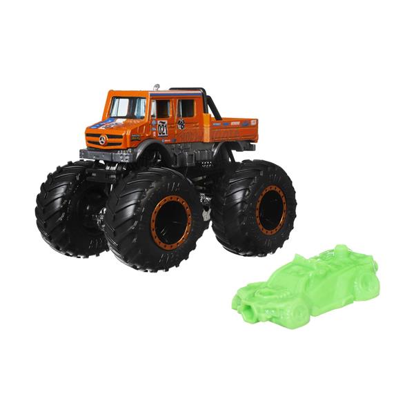 Машинка-позашляховик Hot Wheels Monster Trucks 1980 Mercedes-Benz Unimog 1:64 (FYJ44-HNW13) Машинка-позашляховик Hot Wheels Monster Trucks 1980 Mercedes-Benz Unimog 1:64 (FYJ44-HNW13)