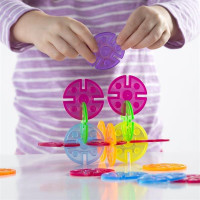 Конструктор Guidecraft Interlox Discs Диски, 96 деталей (G16834) Конструктор Guidecraft Interlox Discs Диски, 96 деталей (G16834)