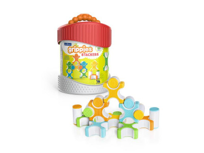 Магнітний конструктор Guidecraft Grippies Stackers 16 деталей (G8313)