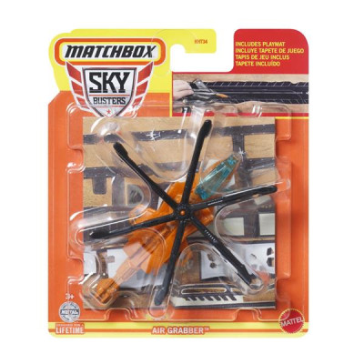 Літачок Matchbox Sky Busters Air Grabber з килимком для гри (HHT34-HVM53)