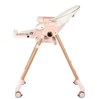 Стільчик для годування Peg-Perego Prima Pappa Follow Me рожеве золото (IH01000000BL00)