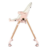 Стільчик для годування Peg-Perego Prima Pappa Follow Me рожеве золото (IH01000000BL00)