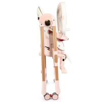 Стільчик для годування Peg-Perego Prima Pappa Follow Me рожеве золото (IH01000000BL00)