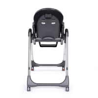 Стільчик для годування Peg-Perego Prima Pappa Follow Me чорний хайтек (IH01000000BL01)