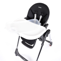 Стільчик для годування Peg-Perego Prima Pappa Follow Me чорний хайтек (IH01000000BL01)