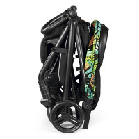 Дитяча коляска Peg-Perego Selfie чорний з тропічним малюнком (IP22000000JL24RO01)