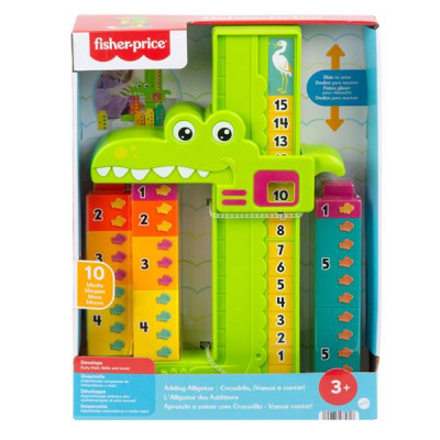 Набір для рахування Fisher-Price Вчимося разом Яскравий алігатор (JCT13)