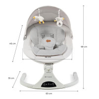 Крісло-гойдалка Kinderkraft Tulsy Beige (KBTULS00BEG0000) Крісло-гойдалка Kinderkraft Tulsy Beige (KBTULS00BEG0000)