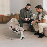 Крісло-гойдалка Kinderkraft Tulsy Beige (KBTULS00BEG0000) Крісло-гойдалка Kinderkraft Tulsy Beige (KBTULS00BEG0000)