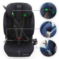 Автокрісло Kinderkraft Comfort Up 2 Plus i-Size чорний (KCCOUP02BLKPL00)
