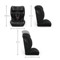 Автокрісло Kinderkraft Comfort Up 2 Plus i-Size чорний (KCCOUP02BLKPL00)
