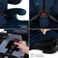 Автокрісло Kinderkraft Fix2Go i-Size Navy (KCFI2GO0NAV0000)