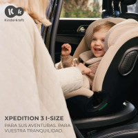 Автокрісло Kinderkraft Xpedition 3 i-Size Beige (KCXPED03BEG0000)