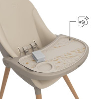 Стільчик для годування 2 в 1 Kinderkraft Fini Up Beige (KHFINIUPBEG0000)