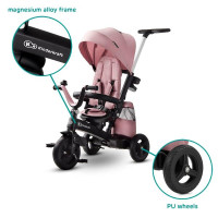 Триколісний велосипед Kinderkraft Easytwist рожевий (KKRETWIPNK0000)