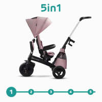 Триколісний велосипед Kinderkraft Easytwist рожевий (KKRETWIPNK0000)