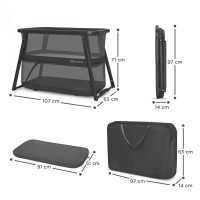 Ліжко-манеж 4 в 1 Kinderkraft Sofi Plus Grey (KLSOFIPLGRY0000) Ліжко-манеж 4 в 1 Kinderkraft Sofi Plus Grey (KLSOFIPLGRY0000)