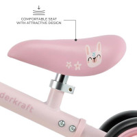 Каталка-біговел Kinderkraft Cutie Flash Pink (KRCUFL00PNK0000)