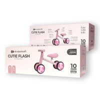 Каталка-біговел Kinderkraft Cutie Flash Pink (KRCUFL00PNK0000)