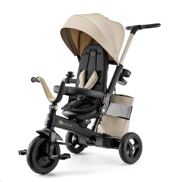 Триколісний велосипед Kinderkraft Easytwist бежевий (KREASY00BEG0000)