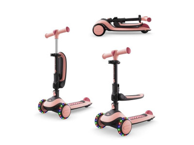 Самокат Kinderkraft Halley 2 Rose Pink (KRHALL02PNK0000) Самокат Kinderkraft Halley 2 Rose Pink (KRHALL02PNK0000)