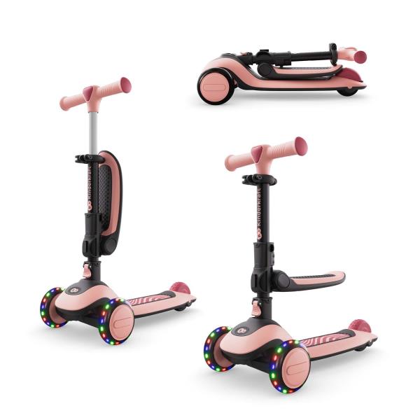 Самокат Kinderkraft Halley 2 Rose Pink (KRHALL02PNK0000)