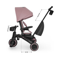 Триколісний велосипед Kinderkraft Jazz 3 Pink (KRJAZZ03PNK0000)