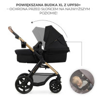 Універсальна коляска 3 в 1 Kinderkraft Moov 2 Pure Black (KSMOOV02BLKEV00)