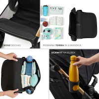 Універсальна коляска 3 в 1 Kinderkraft Moov 2 Pure Black (KSMOOV02BLKEV00)