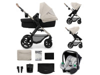 Універсальна коляска 3 в 1 Kinderkraft Moov 2 Moonlight Gray (KSMOOV02GRYEV00)