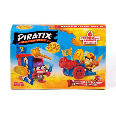 Ігровий набір Piratix серії "Golden Treasure" - ПІРАТСЬКІ ПРИГОДИ