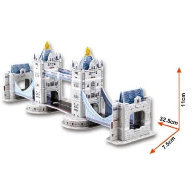 3D пазл CubicFun Міні Тауерський міст (S3010h)