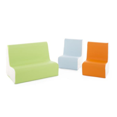 Комплект дитячих меблів University диван і 2 м'які стільці (SLC2541)