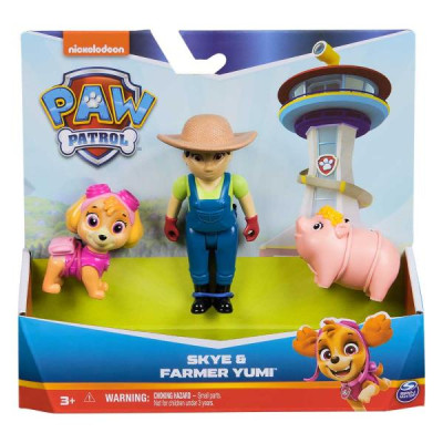 Набір фігурок Paw Patrol Скай, фермер Юмі та свинки (SM17706/6070750) Набір фігурок Paw Patrol Скай, фермер Юмі та свинки (SM17706/6070750)