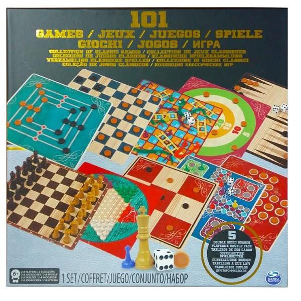 Набір настільних ігор Spin Master 101 гра (SM98377/6033154)