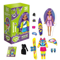 Магнітна гра Vladi Toys Одягни мандрівницю (VT3210-15) Магнітна гра Vladi Toys Одягни мандрівницю (VT3210-15)