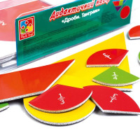 Набір для навчання Vladi Toys Дроби і танграм (VT5555-03)