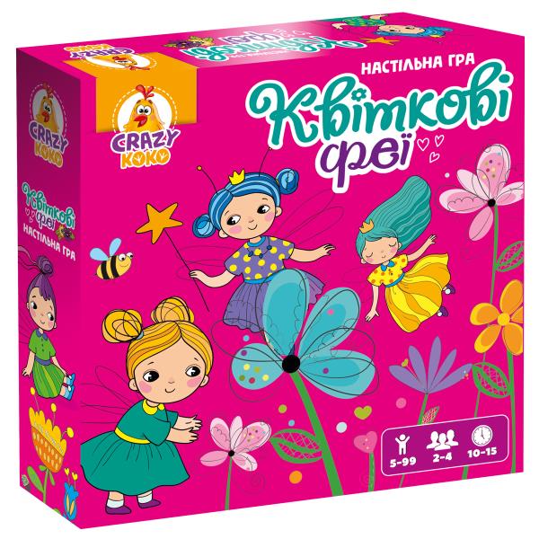 Настільна гра Vladi Toys Квіткові феї (VT8055-34) Настільна гра Vladi Toys Квіткові феї (VT8055-34)