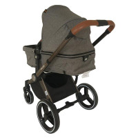 Коляска-трансформер Welldon 2 в 1 коричневий меланж (WD007-2) Коляска-трансформер Welldon 2 в 1 коричневий меланж (WD007-2)