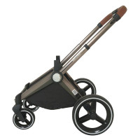 Коляска-трансформер Welldon 2 в 1 коричневий меланж (WD007-2) Коляска-трансформер Welldon 2 в 1 коричневий меланж (WD007-2)