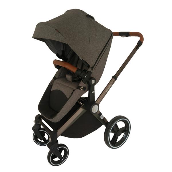 Коляска-трансформер Welldon 2 в 1 коричневий меланж (WD007-2) Коляска-трансформер Welldon 2 в 1 коричневий меланж (WD007-2)