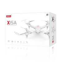 Квадрокоптер на радіокеруванні Syma X15A 2,4 Гц 29 cм білий (X15A-white)
