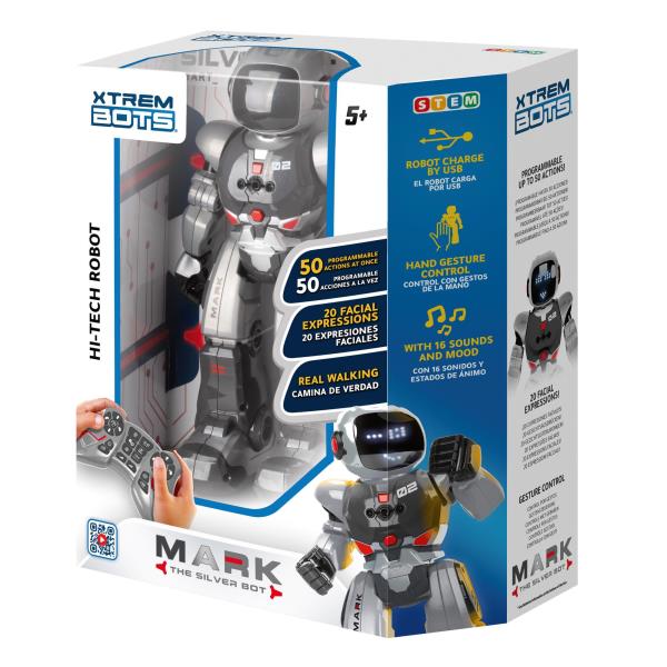 Робот на радіокеруванні Xtrem Bots Марк STEM (XT3803275) Робот на радіокеруванні Xtrem Bots Марк STEM (XT3803275)