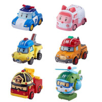 Ігровий набір Robocar Poli GoGo Мінірятівники-трансформери делюкс 6 в 1 (ZR-915)